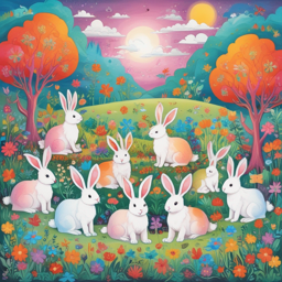 seven bunnies