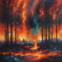 Burning Forest