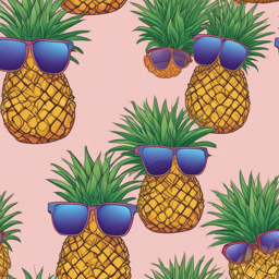 Ананас в очках горячий (Hot Pineapple in Sunglasses)