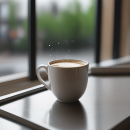 кофе и дождь