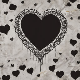 black heart from love_uuu