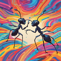 Zwei Ameisen auf Trips