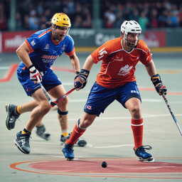 Unihockey on top