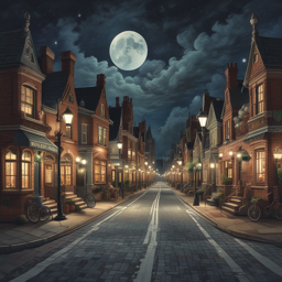 Moonlit Street