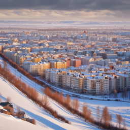 Город в Сибири